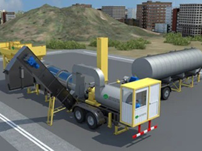 supermobile asphalt mixing plant, by the leading manufacturer