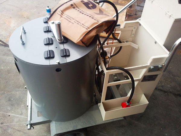AC-HPT thermo machine in the delivery area